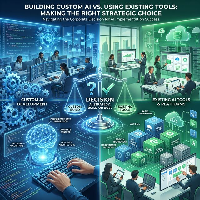 Eigene KI entwickeln oder bestehende Tools nutzen?